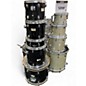 Used Mapex 5 Piece V Series Black Drum Kit thumbnail