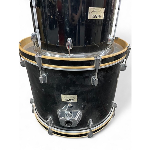 Used Mapex 5 Piece V Series Black Drum Kit
