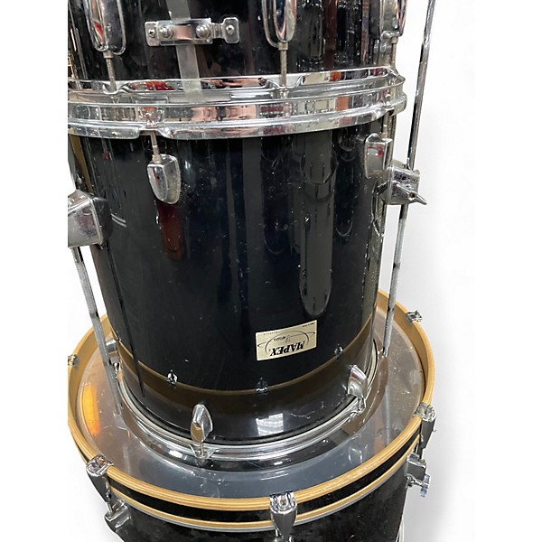 Used Mapex 5 Piece V Series Black Drum Kit