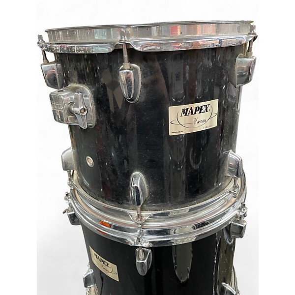Used Mapex 5 Piece V Series Black Drum Kit