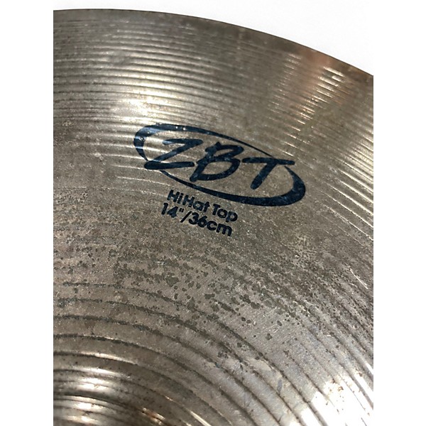 Used Zildjian 14in ZBT Hi Hat Pair Cymbal