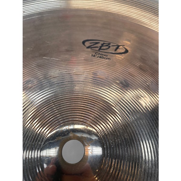 Used Zildjian 18in ZBT China Cymbal