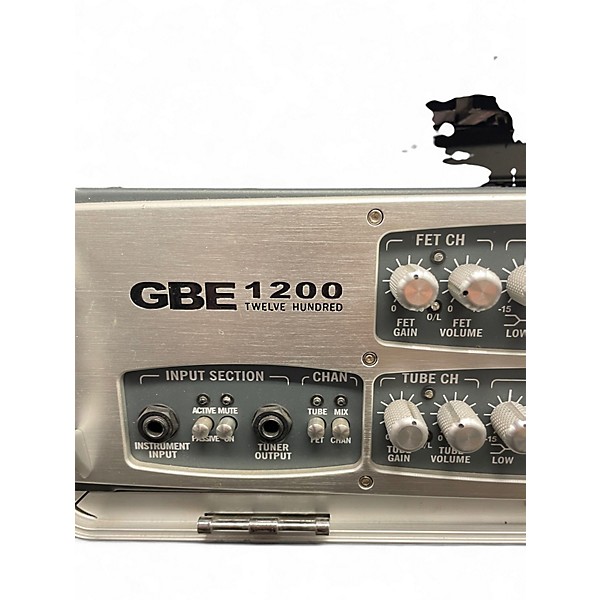 Used Genz Benz GBE1200 1200W Bass Amp Head