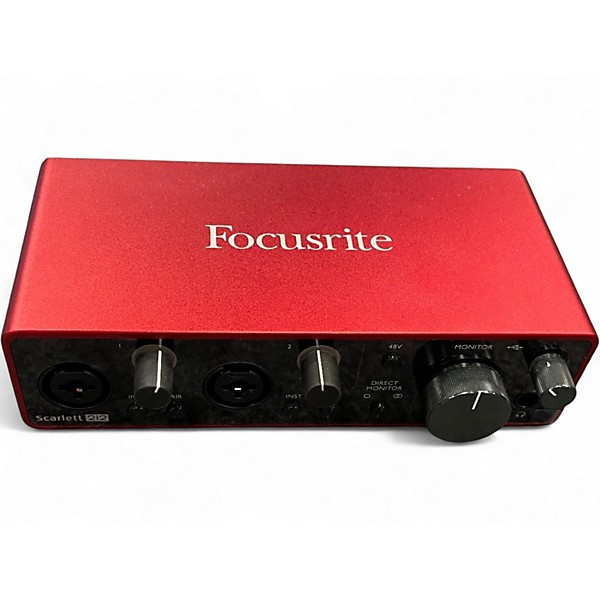 Used Focusrite Scarlett 2i2 Audio Interface