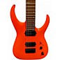 Used 2020 Jackson Misha Mansoor HT7 Juggernaut Carmelized Maple neon orange Solid Body Electric Guitar