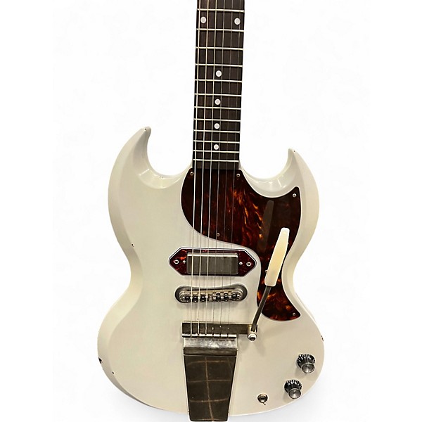 Used Retro Sound FLASHBACK '61 JR Trans White  Solid Body Electric Guitar