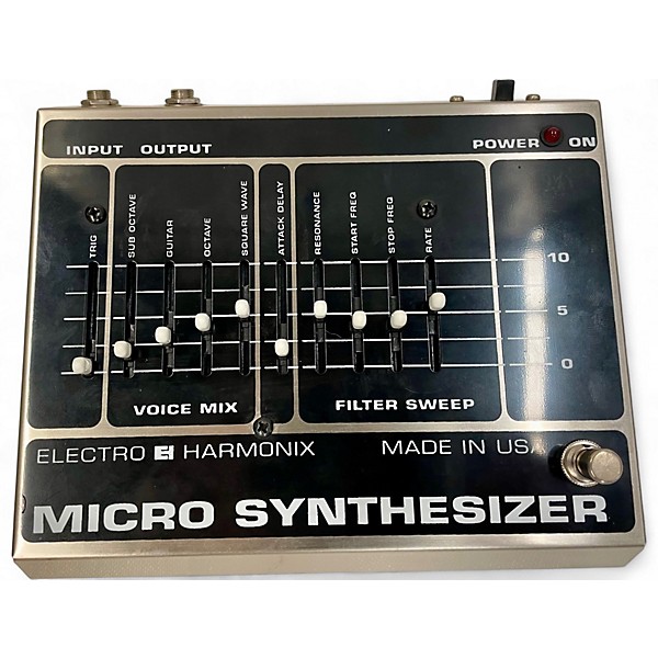 Vintage 1980s Electro-Harmonix MICRO SYNTHESIZER Pedal