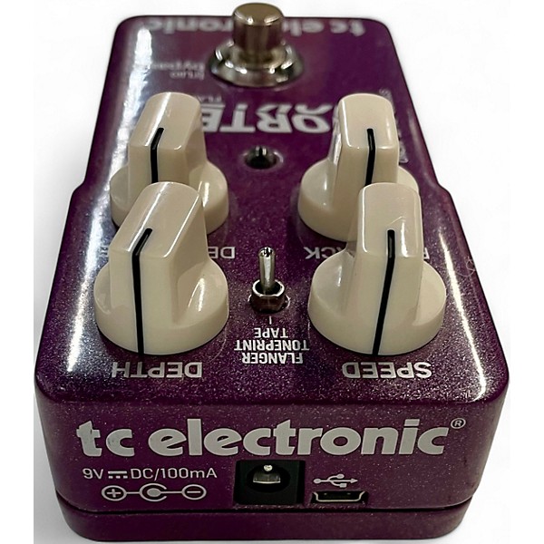 Used TC Electronic Vortex Flanger Effect Pedal
