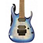 Used Ibanez RGA7420FM Blue Solid Body Electric Guitar
