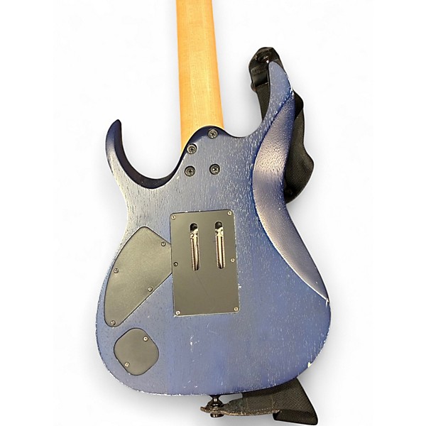 Used Ibanez RGA7420FM Blue Solid Body Electric Guitar
