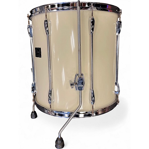 Used Pearl 3 Piece Export Series White Drum Kit