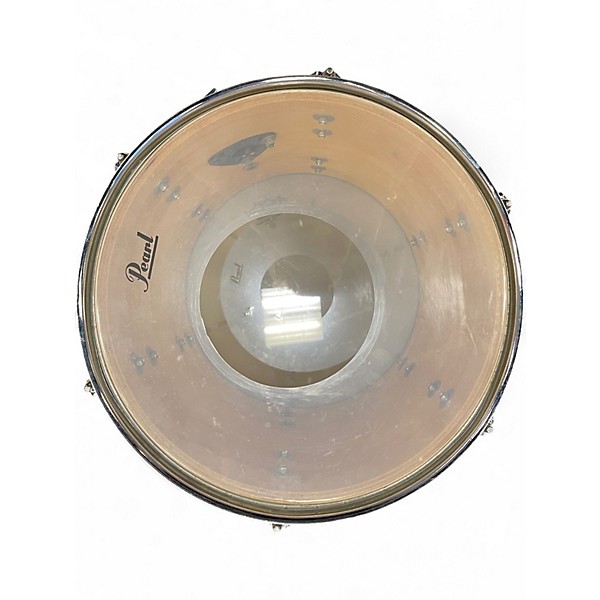 Used Pearl 3 Piece Export Series White Drum Kit