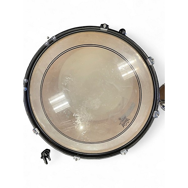 Used Pearl 3 Piece Export Series White Drum Kit
