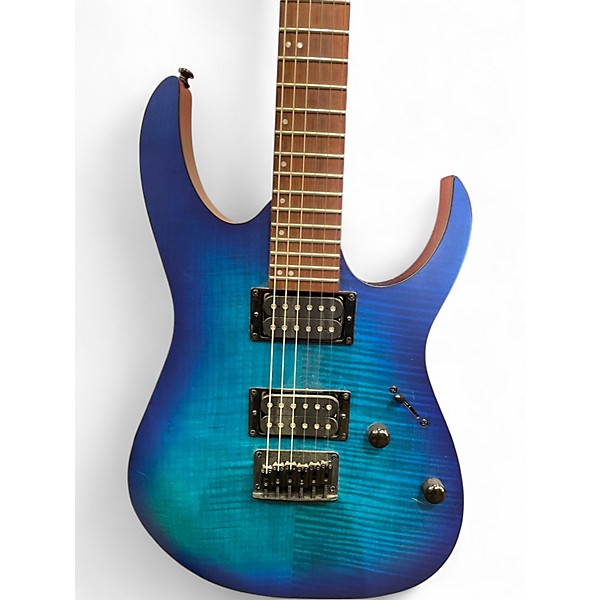 Used Ibanez RG6003FM Blue Solid Body Electric Guitar