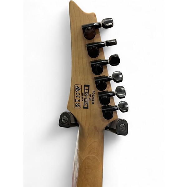 Used Ibanez RG6003FM Blue Solid Body Electric Guitar