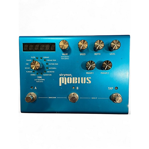 Used Strymon Mobius Multidimensional Modulation Effect Pedal
