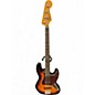 Used Squier Classic Vibe 1960S Jazz Bass 3 Tone Sunburst Electric Bass Guitar thumbnail