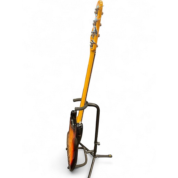 Used Squier Classic Vibe 1960S Jazz Bass 3 Tone Sunburst Electric Bass Guitar