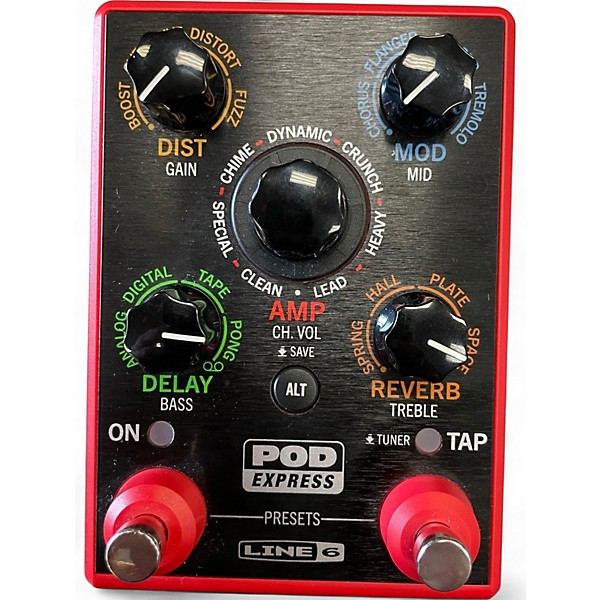 Used Line 6 Pocket Pod Express Amp Modeler Effect Processor