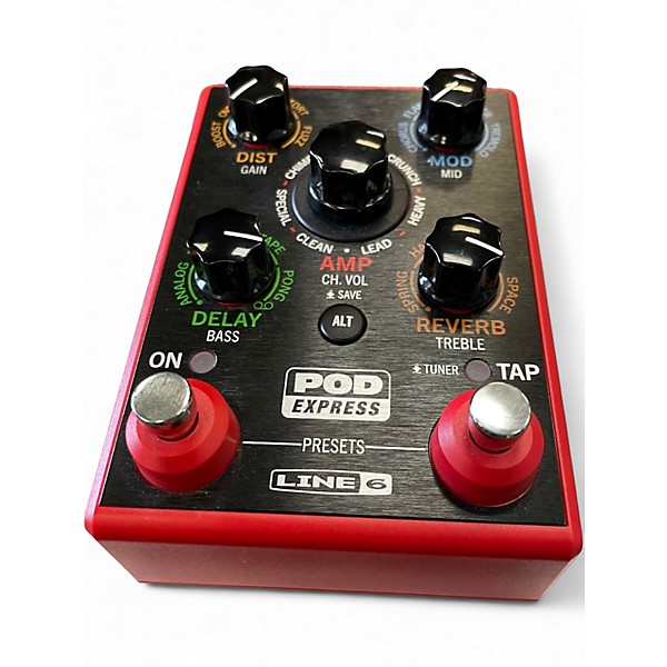 Used Line 6 Pocket Pod Express Amp Modeler Effect Processor