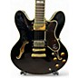 Used Epiphone sharaton pro ii Black Hollow Body Electric Guitar