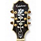 Used Epiphone sharaton pro ii Black Hollow Body Electric Guitar