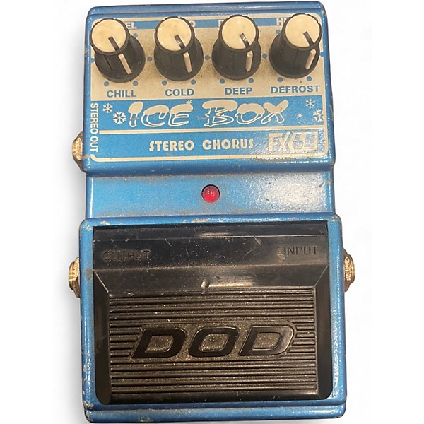 Used DOD FX64 Ice Box Stereo Chorus Effect Pedal