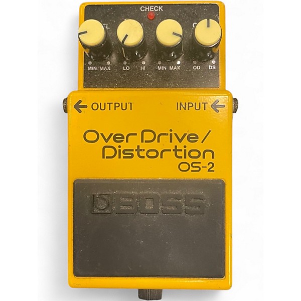Used BOSS OS2 Overdrive Distortion Effect Pedal