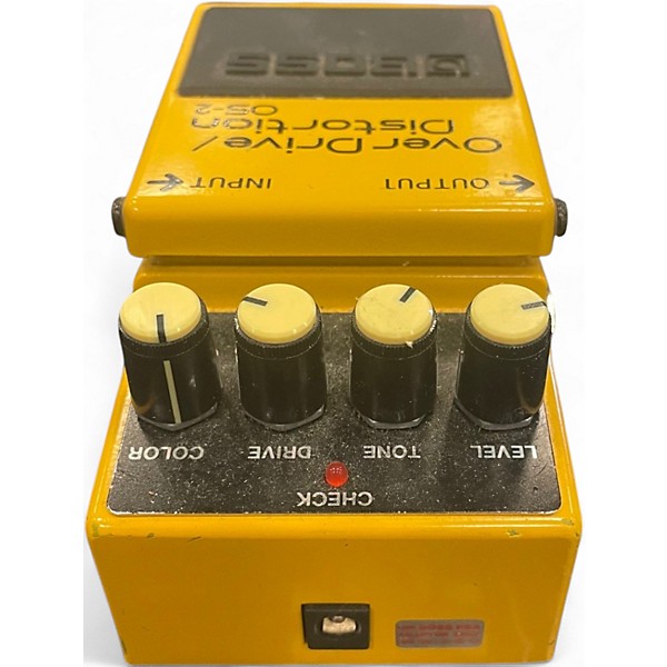 Used BOSS OS2 Overdrive Distortion Effect Pedal