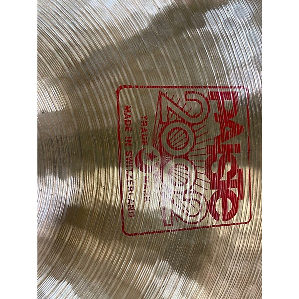 Used Paiste 20in 2002 Ride Cymbal
