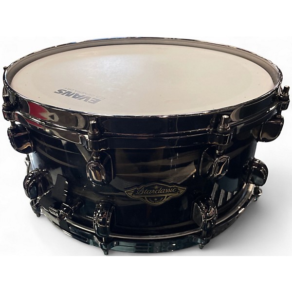 Used TAMA 6.5X14 Starclassic Snare Graphite Pearl Drum