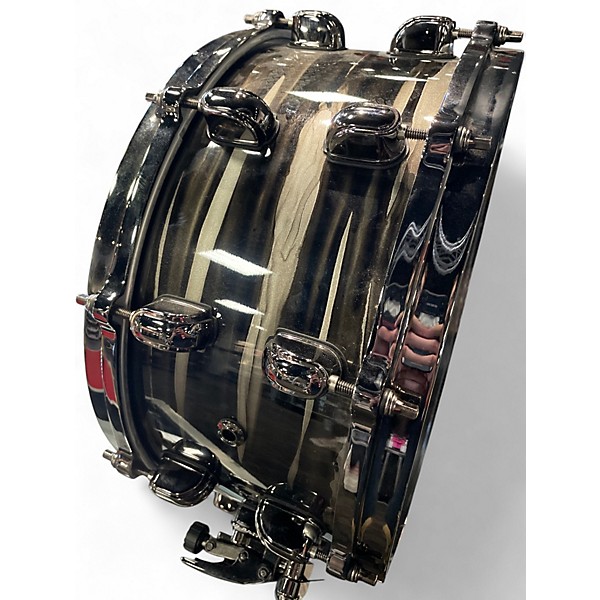 Used TAMA 6.5X14 Starclassic Snare Graphite Pearl Drum