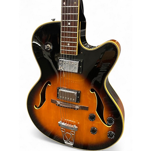 Used Ibanez AF80 Tobacco Burst Hollow Body Electric Guitar
