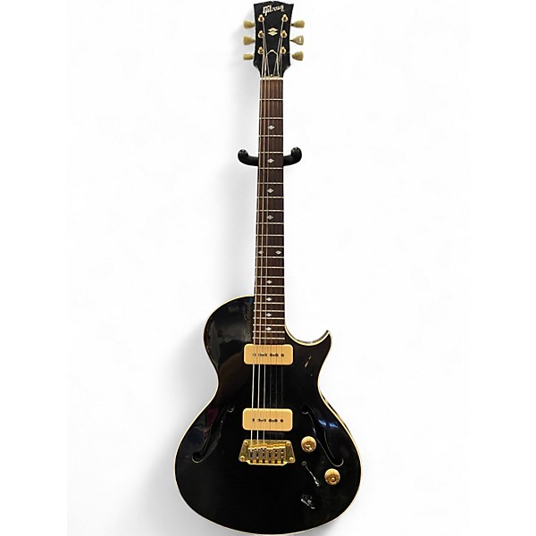 Used 1996 Gibson Blues Hawk Black Hollow Body Electric Guitar