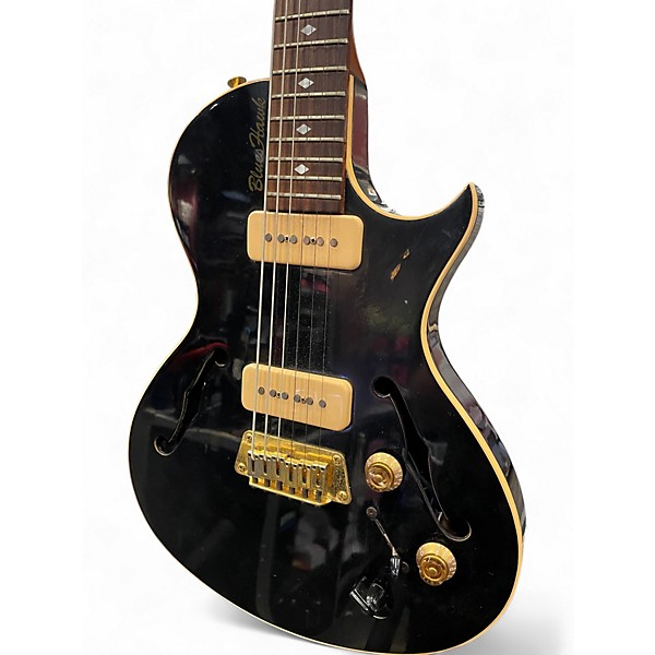 Used 1996 Gibson Blues Hawk Black Hollow Body Electric Guitar