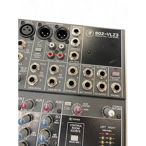 Used Mackie 802VLZ3 Unpowered Mixer