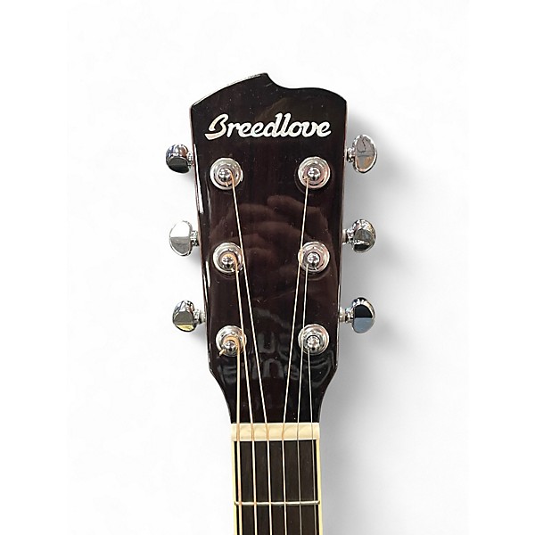 Used Breedlove Stage Dreadnought Natural Acoustic Electric Guitar