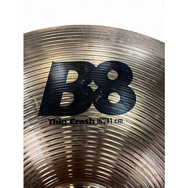 Used SABIAN 16in B8 Crash Cymbal