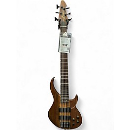 Used Peavey Grind BXP 6 String Walnut Electric Bass Guitar