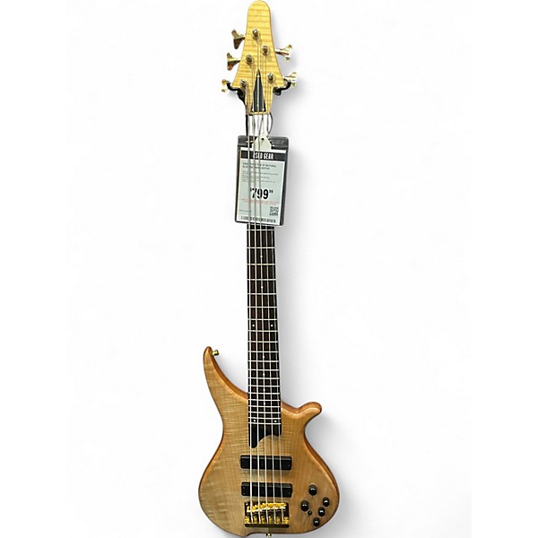 Used Tune TWV-5T Natural Electric Bass Guitar