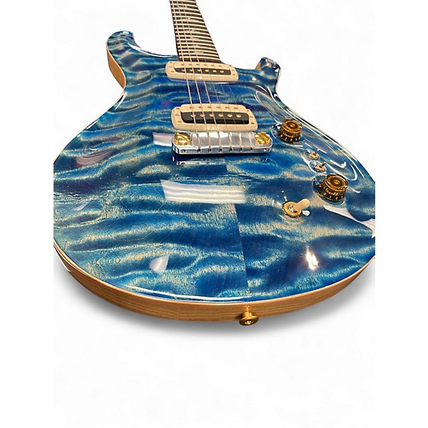 Used 2024 PRS WOOD LIBRARY PAULS GUITAR 10 TOP FADED DENIM Solid Body Electric Guitar
