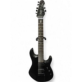 Used Sterling by Music Man John Petrucci JP70 7-String Electric Guitar Stealth Black Solid Body Electric Guitar