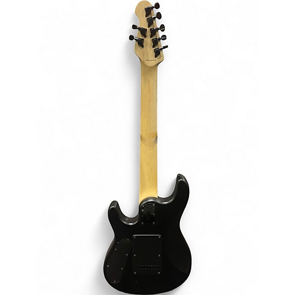 Used Sterling by Music Man John Petrucci JP70 7-String Electric Guitar Stealth Black Solid Body Electric Guitar