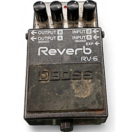 Used BOSS RV6 Digital Reverb Effect Pedal