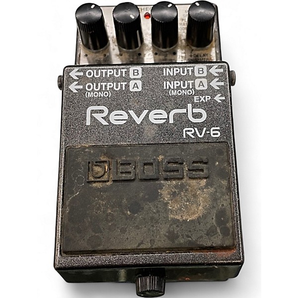 Used BOSS RV6 Digital Reverb Effect Pedal