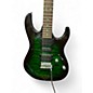 Used Ibanez GRX70QA Green Solid Body Electric Guitar