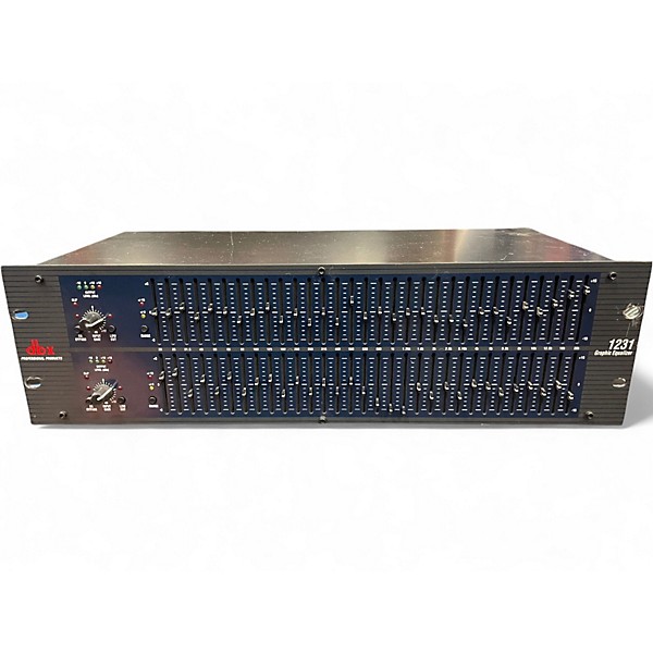 Used dbx 1231 Dual 31-Band Graphic Equalizer