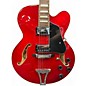 Used Ibanez AFS75 Artcore Trans Red Hollow Body Electric Guitar