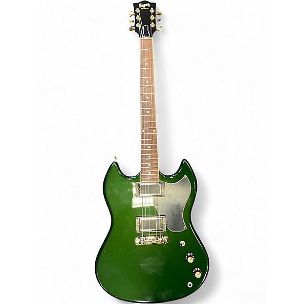 Used 2020 Seger YG Hunter Green Solid Body Electric Guitar