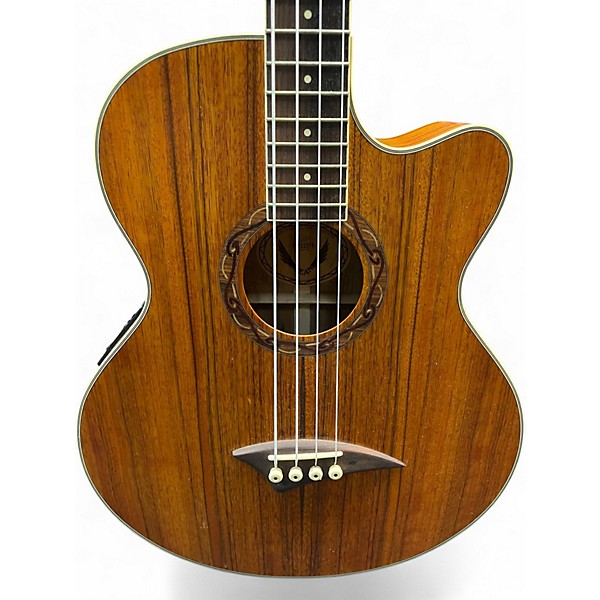 Used Dean PB Dao Natural Acoustic Bass Guitar